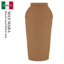 Max Mara Biscuit Camel Babele Skirt