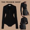 The Frankie Shop ニット・セーター THE FRANKIE SHOP リブニット ボディスーツ【関税込み】