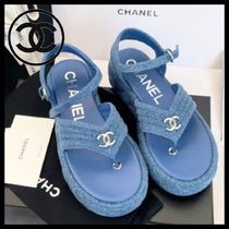 【最高に可愛い足元に★】CHANEL サンダル