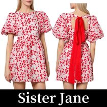 【Sister Jane】☆フローラル ジャカード ミディ ドレス☆