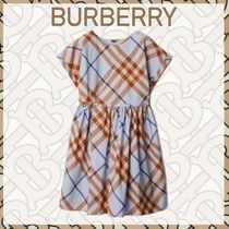 大人もOK ☆BURBERRY☆ チェック コットン ドレス