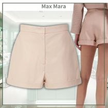 【MAX MARA】Andorra ナッパレザーショートパンツ