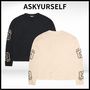 ASKYURSELF ニット・セーター 平野紫耀着用【ASKYURSELF】BANNED KNIT