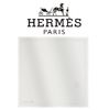 HERMES ハンカチ HERMES ハンカチーフ 《リヴァージュ》白