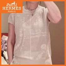 `春色メッシュ★セーター`【HERMES】セーター メッシュニット