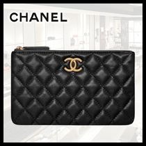 【クラッチバッグなど使い方色々♪】CHANEL ポーチ ココマーク