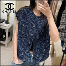 【25P★お洒落♪】CHANEL★シャネル★ツイードベスト