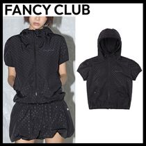 【FANCY CLUB】HALF DOT WINDBREAKER ★韓国人気★ 追跡付