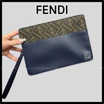 【FENDI】必須アイテム！men's ロゴ クラッチ バッグ