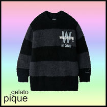 人気★gelato pique 【UNISEX】ジェラートボーダープルオーバー