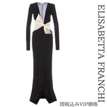 関税込★VIP価格【ELISABETTA FRANCHI】レッドカーペットドレス