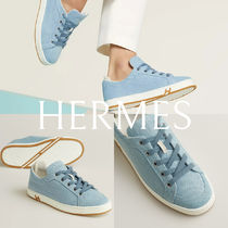 春夏活躍*HERMES*スニーカー KID ブルーデニム レディース