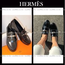 エレガントなシルエット☆【HERMES】モカシン デスタン