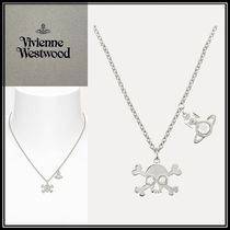 ◆Vivienne Westwood◆FRANKY スカル x オーブ ネックレス