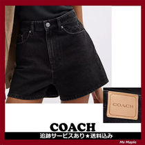 革タグ付き【COACH】ショートパンツ