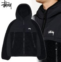 コーデの主役に Stussy シェルパ パネル フードジャケット