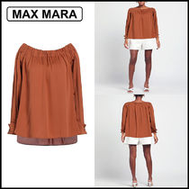 【MAX MARA】シルクトップス