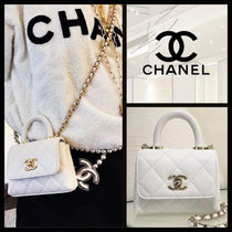 【ミニ可愛い♪】CHANEL マイクロ ミニ ココハンドルバッグ