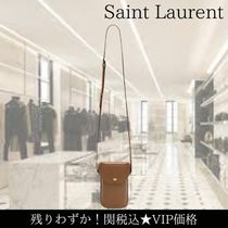 関税込★VIP価格【Saint Laurent】レザーミニバッグ