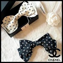 【ロゴが可愛い♡】CHANEL バレッタ