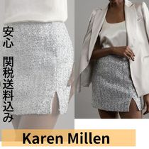 【Karen Millen 】テーラードミニスカート