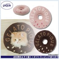 すぐ届く CAT&DOG用 ギフト【gelato pique】ドーナツ クッション