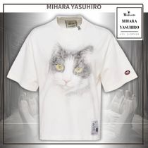 レア■MIHARA YASUHIRO■ Cat プリント Tシャツ