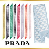 【PRADA】プリントツイル スカーフ