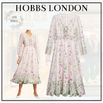 王室愛用ブランド【HOBBS LONDON】Fay Silk Bow Detail Dress