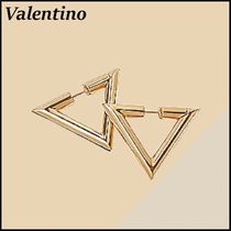 Valentino Outlet レディース メタルピアス V ゴールド