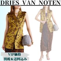 ◆25SS◆関送込【DRIES VAN NOTEN】サテンジャカード*ベスト