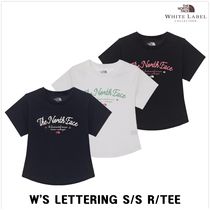 [ノースフェイス]W'S LETTERING 半袖 Tシャツ★25SS★レディース