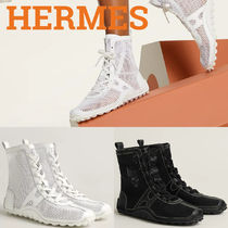 レディース*HERMES*Kiatsu メッシュ地スニーカー 春夏活躍