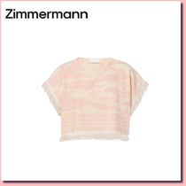 ■Zimmermann Iコットン テリー クロップ トップ