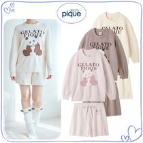 大人気!! gelato pique パンダ プルオーバー&ショートパンツ SET