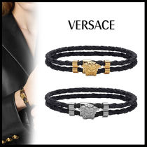 VERSACE  直営店  メドゥーサ レザー ブレスレット