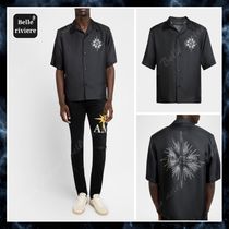 24AW new/AMIRI スターバーストサテンキャンプシャツ Shirt