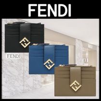 FENDI フェンディ FFダイヤモンド ジップカードケース
