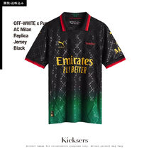 OFF-WHITE x Puma AC Milan Replica Jersey Black ミラン