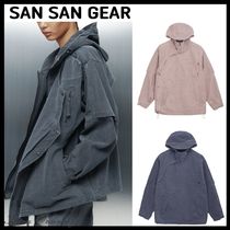 [SAN SAN GEAR] COTTON WASHED HOODIE JACKET ★大人気★