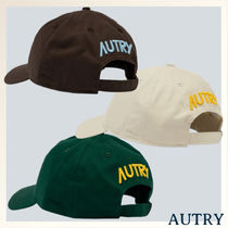 シンプルだからあわせやすい《AUTRY》バック刺繍ロゴキャップ
