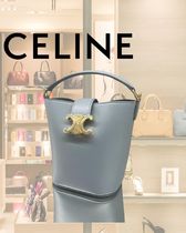 【CELINE】セリーヌ スムースカーフスキン ミニバケットルイーズ