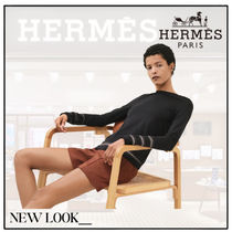 《カジュアル♪》HERMES Tシャツ 長袖 《カルトゥッシュ》