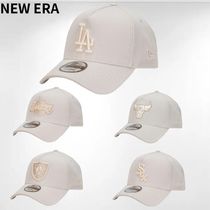 NEW ERA  9FORTY A-Frame ストーン アイボリー  キャップ