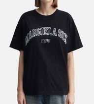 MM6 Maison Margiela 関税込 Varsity print Tシャツ ブラック