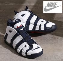 ☆セール☆大人OK! Nike Air More Uptempo White/Midnight Navy