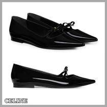 【CELINE】Suzy pointy toe ballerinas in patent calfskin