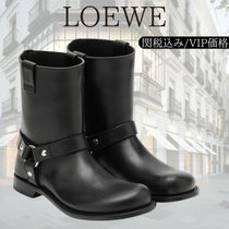 関税込★VIP価格【LOEWE】カンポ バイカーブーツ