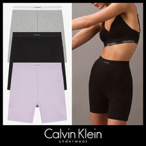 【CALVIN KLEIN】★CK リブバイカーショートパンツ★送料無料★