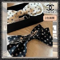 【可愛いロゴ柄♡】CHANEL 25P ロゴリボンバレッタ